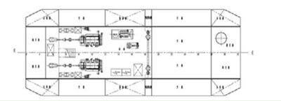 Small Service Boat for Anchor and Pipeline Handling of Dredgers Leader Dredger