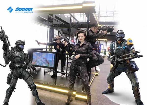 Cheap 2 Players VR Tower Simulator Shooting Game Machine for sale