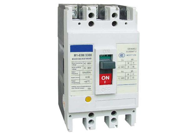 Cheap Custom Molded Case Low Voltage Circuit Breaker For Changing Motor Infrequent for sale