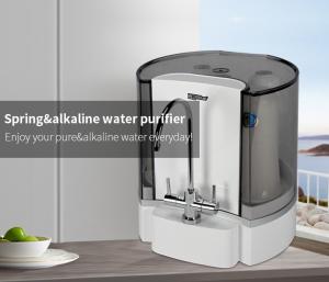 China Countertop Plastic Alkaline Water Ionizer Machine , Alkaline Water Filtration System on sale