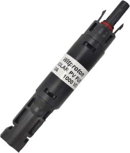 Waterproof Solar PV Connector For Solar System 1500VDC 30A 50A PV Fuse Inline Connector IP67
