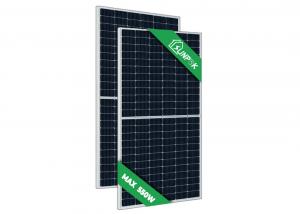 China Black 450W 550W 600W Mono PV Panels Half Cell PV Module Silicon Solar Cells 12BB on sale