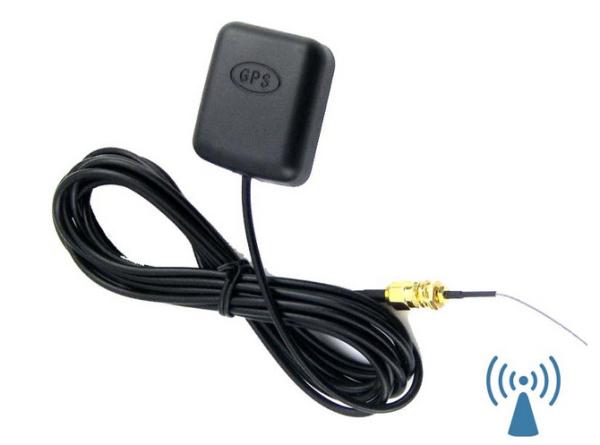 Cheap High Gain SMA Connector 1575 Navigation Active Car GPS Antenna / Receiving Antenna for sale