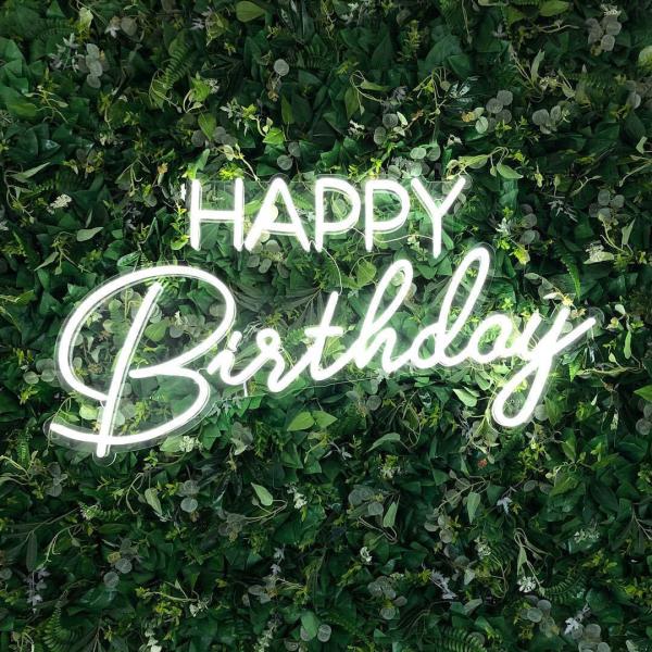 Cheap White 65cm LED Neon Signs Approx 2m 3d Letters With Lights for sale