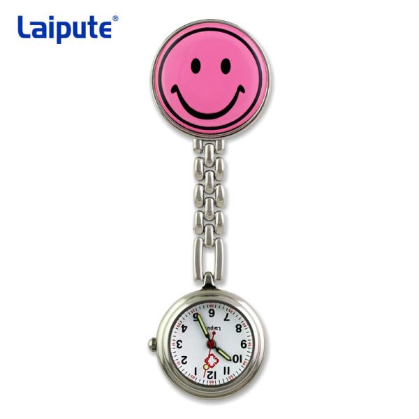 Cheap Luminous Nurses Clip On Fob Watch Alloy Strap Cute Quartz Fob Watch for sale