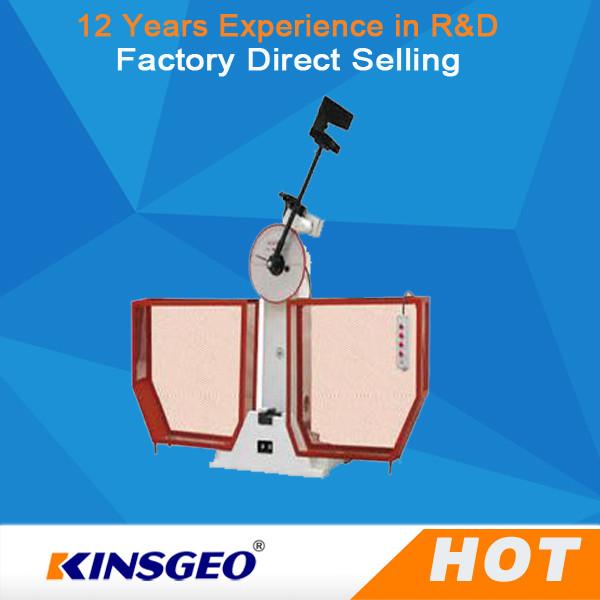 Cheap 380V Irregular Surface Plastic Testing Machine / Durability Semi Automatic Impact Testing Machine for sale