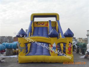 Mickey mouse inflatable slide , inflatable stair slide toys , slip n slide