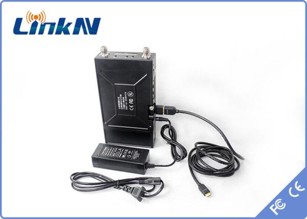 Cheap Wireless Video Transmitter COFDM QPSK HDMI & CVBS H.264 Low Delay AES256 Encryption 2W Power Output for sale