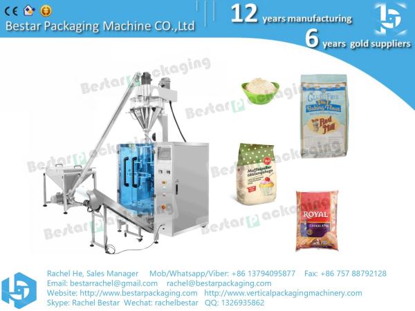 Cheap Multi function wheat flour packing machine automatic feeding and filling for sale