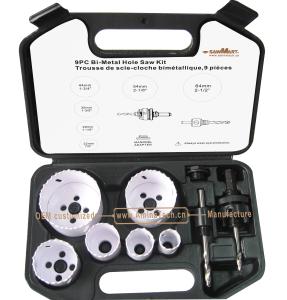 9PC Bi-Metal Hole Saw Kit,Power Tools,Drill Bits