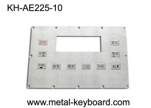 Custom Stainless Steel Panel Mount Keypad Kiosk With 10 Keys For Harsh Environment