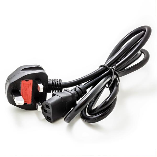 Cheap AC 0.5mm2 CCA Computer Monitor Power Cord FCC Certificated for sale