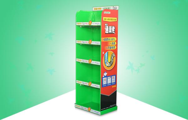 Cheap Customized Cardboard Display Stands CMKY Offset Printing For Dinnerware Products for sale