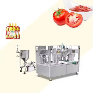 Heat Sealing Premade Liquid Packing Machine With Optional Bag Width