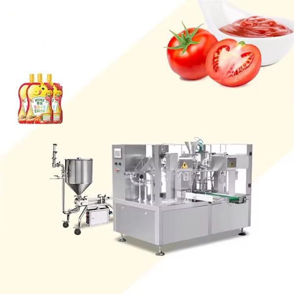 Cheap Heat Sealing Premade Liquid Packing Machine With Optional Bag Width for sale