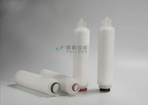 Best RO Diameter 2.7&quot; 1.2m3/H Pleated Polypropylene Filter Cartridge wholesale