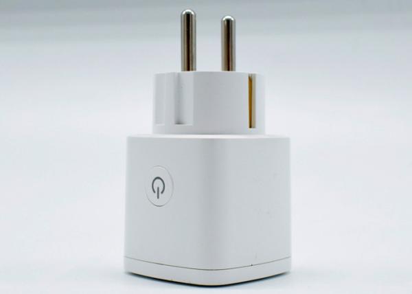 Cheap Durable Wifi Smart Plug Outlet / EU Plug With Energy Monitoring Set Schedule for sale