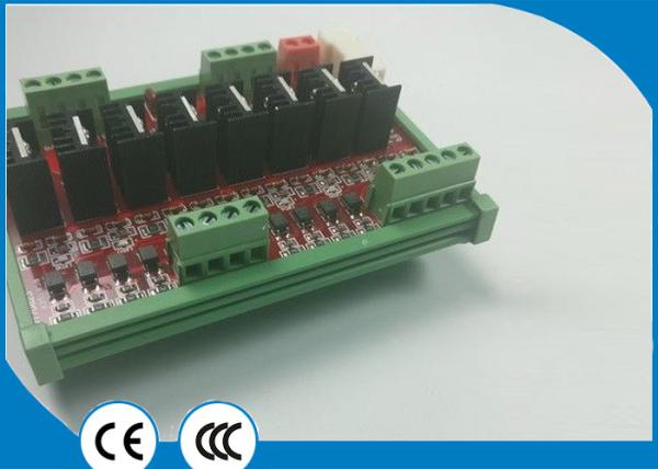 Cheap MOSFET  Motors PLC Transistor Module 8 Road Status Indication For Each Input for sale
