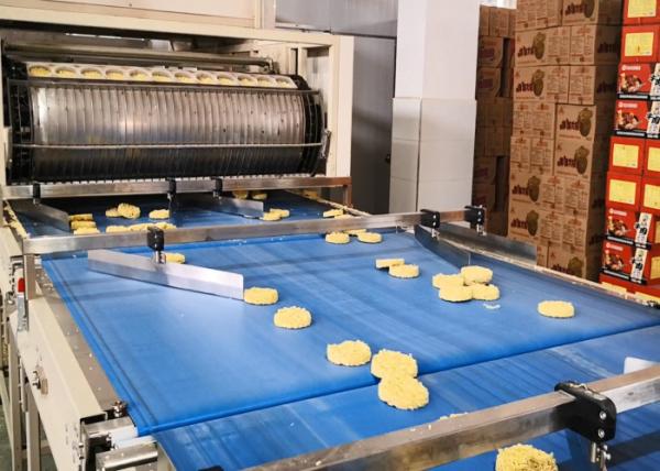 Cheap Compact Structure Instant Noodles Machinery 60000PCS/8h Noodle Processing for sale