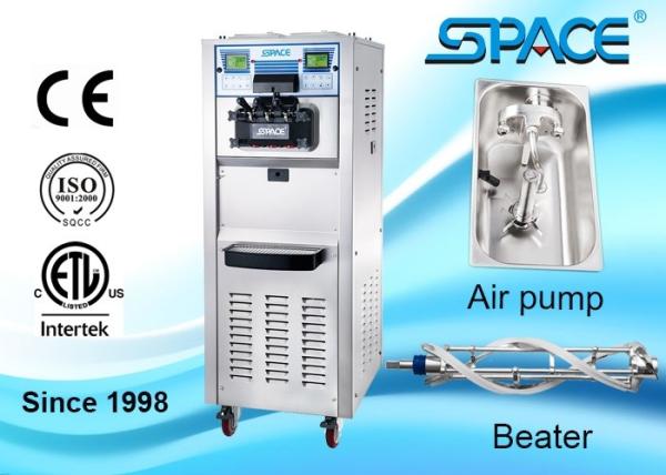 Cheap Commercial Soft Serve Ice Cream Machine With Independent Refrigeration Systems for sale