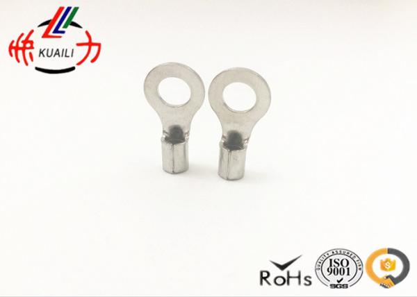 Cheap RNB Bare Round Non Insulated Wire Terminals Lugs / Terminal Connector for sale