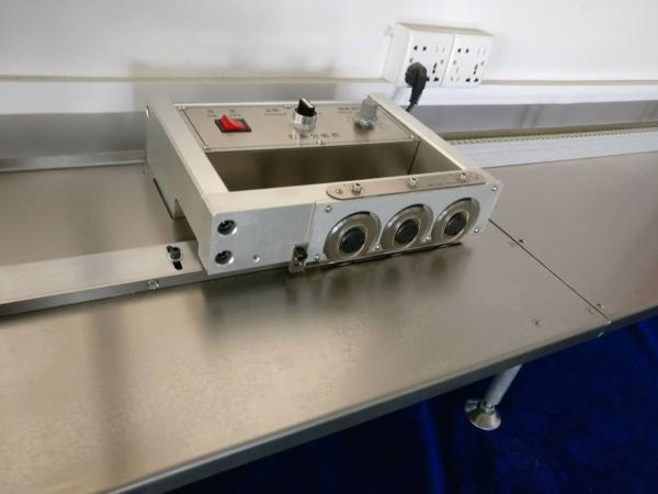 Cheap Auto PCB Separator Machine For LED Lighting T8 T5 Tube With Six Round Blades for sale