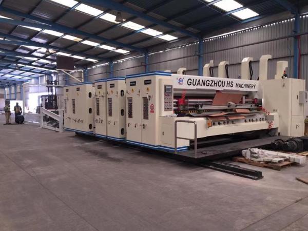 Cheap Carton Stacker Corrugated Box Making Machinery Inline Folder Gluer for sale