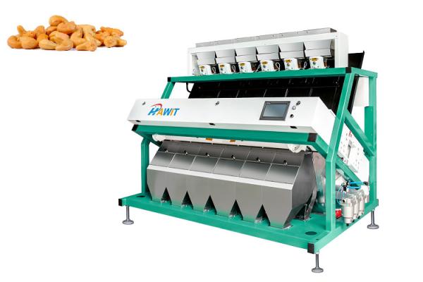 Cheap 448 Channels Cashew Colour Sorting Machine For Nuts Separating for sale