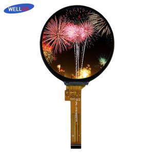 Best 1.6 Inch Circular LCD Display RGB vertical stripe Color configuration wholesale