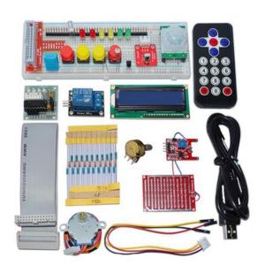 Best Electronics Components GPIO Starter Kit with LCD 1602 LED Switch DS18B20 for Raspberry Pi 2 B+ wholesale