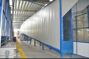 China Spraying Vertical Powder Coating Line Automatic 1200T/Month Output on sale