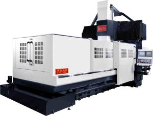 High Rigidity Vertical Double Column Machining Center Integrated Rib Structure