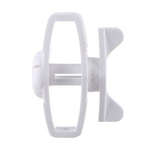 China Electric Fence Insulators Fence 15mm Tape 6 Teeth Inline Wire Strainer With Gear with white color on sale