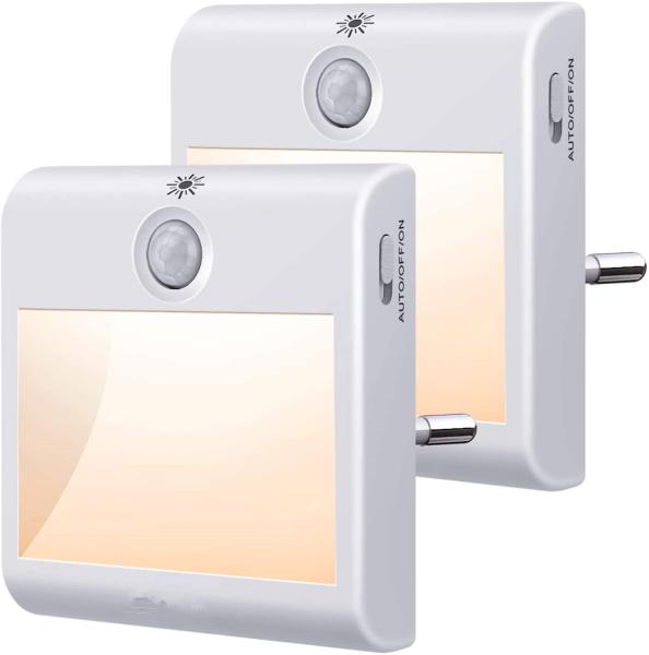 Cheap 4m Detection Plug In Led Motion Sensor Night Light for sale
