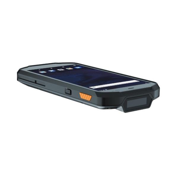 Cheap 5 Inch Rugged Android PDA Handheld Mobile Data Collector with Barcode Scanner 4GB Memory Biometrics for sale