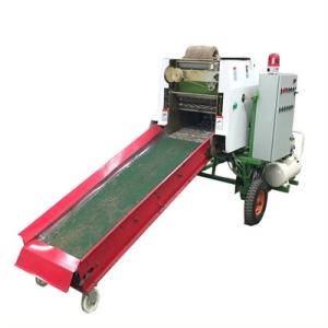Best Rustproof Silage Packing Machine High Efficient Small Grass Baler PLC wholesale