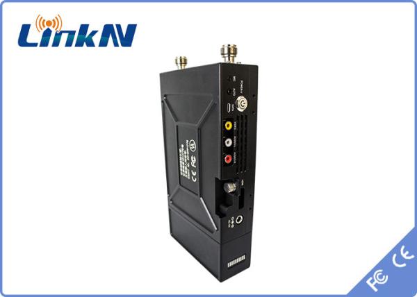 Cheap Police FHD Video Transmitter High Security AES256 Encryption COFDM Modulation Low Delay H.264 Encoding for sale