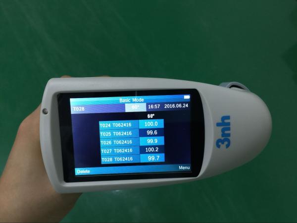 Cheap 1.5*2mm 3nh NHG60M GQC6 Software Multi Angle Gloss Meter for sale
