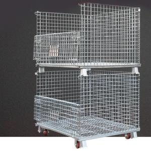 Best Movable 5 Layer Stacking Galvanized Wire Mesh Stillages wholesale