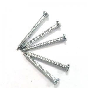 Best Grooved Shank Steel Concrete Nails Fastening Galvanized Concrete Wall Nails wholesale