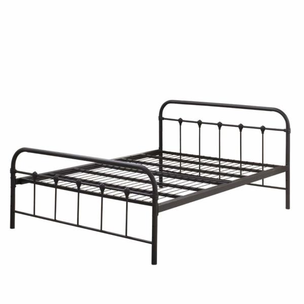 Cheap OEM Wrought Iron Platform Bed High Strength Structure Classic Design for sale
