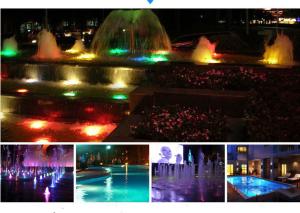China Mini Low Voltage DC 12V 5V Led Pool Light RGB fixture Led Swimming Pool Lights Inground Underwater IP68 Fountain light on sale