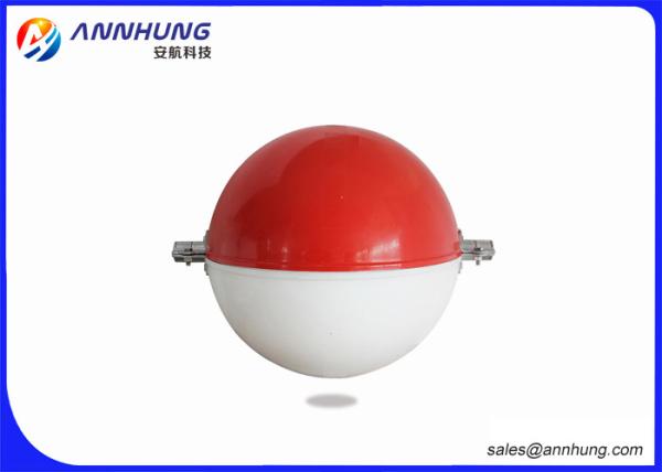 Cheap Powerline Using Aircraft Warning Sphere / Aerial Marker Balls ICAO Standard for sale