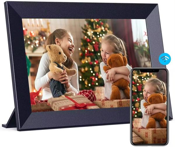 Cheap 10.1inch Lightweight Digital Photo Frame with NFT Transparent Display and USB2.0 Port for sale