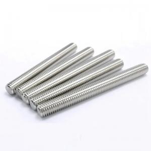Best JIS ASTM A453 Gr 660 32750 32760 2205 N08020 N4400 alloy steel M100 Phosphated stud bolt Thread rod wholesale