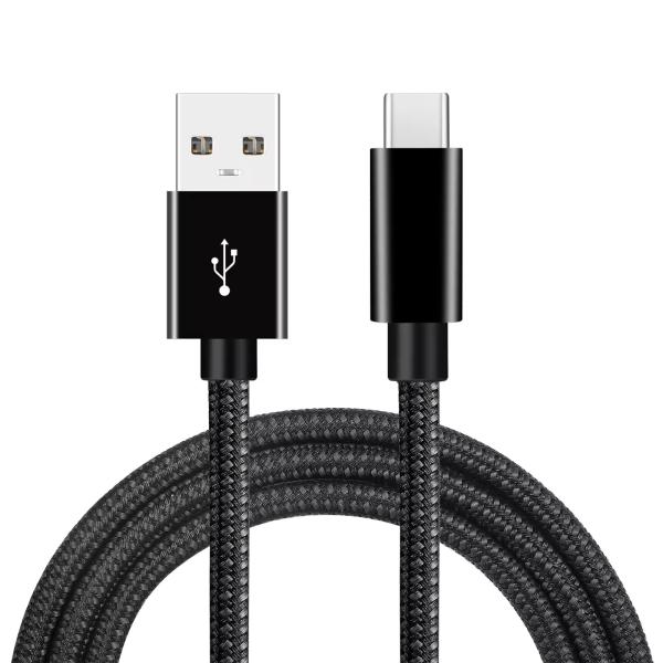 Cheap USB 2.0 Cable USB A To Type-C Fast Charging Cable Nylon Jacket Data Line for sale