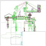 Screw Type Ship Loader For Bulk Material Handling At Seaport Terminal