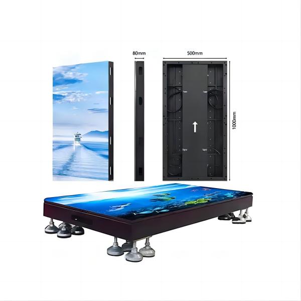 Cheap Scratch resistant Creative LED Display Screen , Dance Floor LED Screen Multipurpose for sale