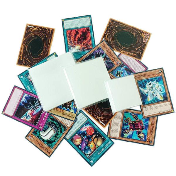 Cheap OEM 82x82mm Square Game Card Protector Sleeves Prevents bent corners for sale