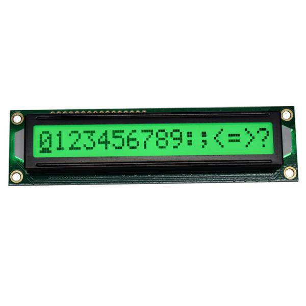 Cheap STN Character Dot Matrix LCM , Transflective Monochrome LCD Display Module for sale
